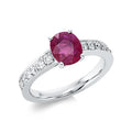 Ring 4er-Krappe 18 kt WG