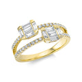 Ring 18 kt GG