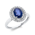 Ring 4er-Krappe 18 kt WG