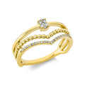 Ring 18 kt GG