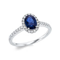 Ring 4er-Krappe 18 kt WG
