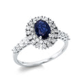 Ring 4er-Krappe 18 kt WG