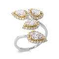 Ring 18 kt WG+GG