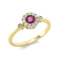 Ring 18 kt GG