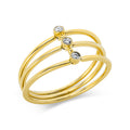 Ring 18 kt GG+WG
