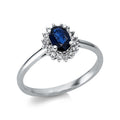 Ring 4er-Krappe 18 kt WG