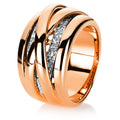 Ring 18 kt RG+WG