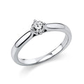 Ring 4er-Krappe 14 kt WG