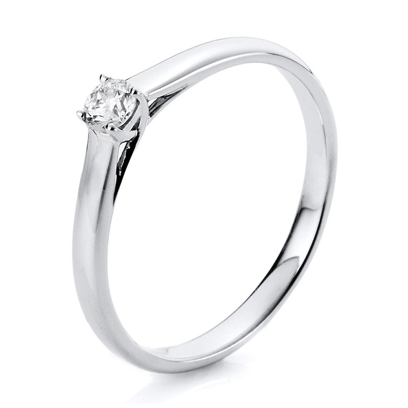 Ring 4er-Krappe 14 kt WG