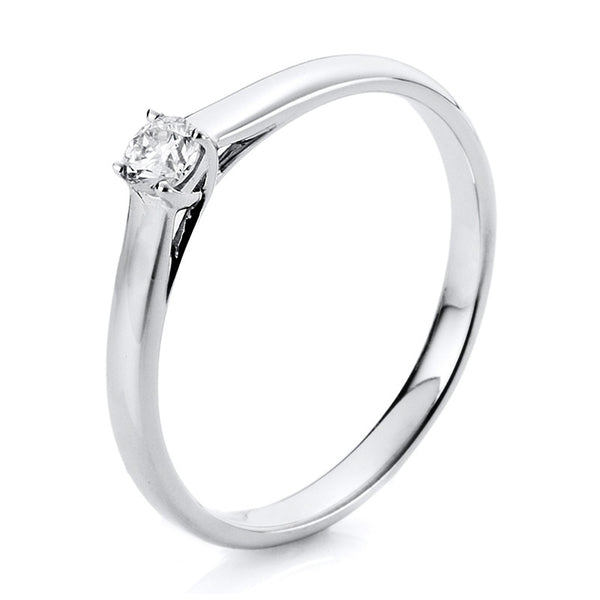 Ring 4er-Krappe 14 kt WG