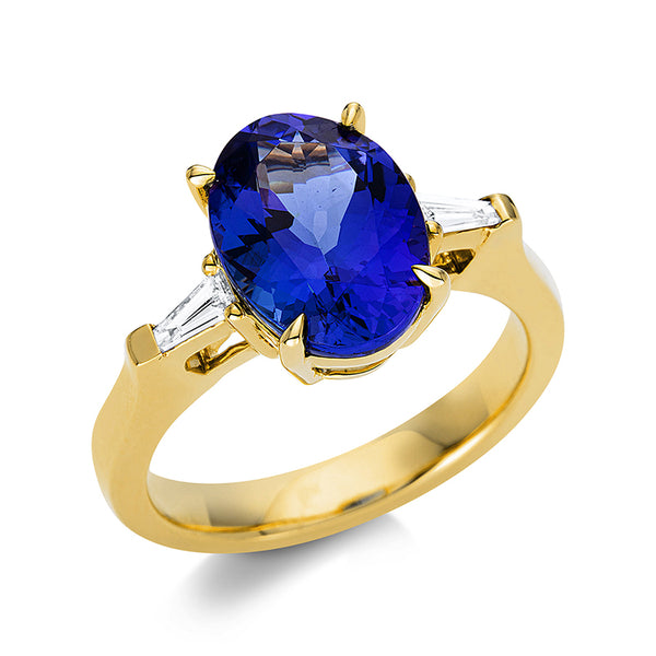 Ring 4er-Krappe 18 kt GG