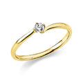 Ring 4er-Krappe 18 kt GG