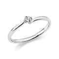 Ring 4er-Krappe 14 kt WG