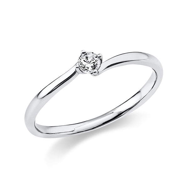 Ring 4er-Krappe 14 kt WG