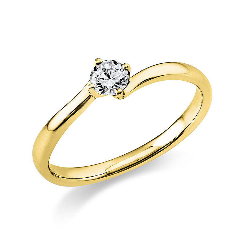 Ring 4er-Krappe 14 kt GG
