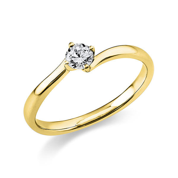 Ring 4er-Krappe 14 kt GG