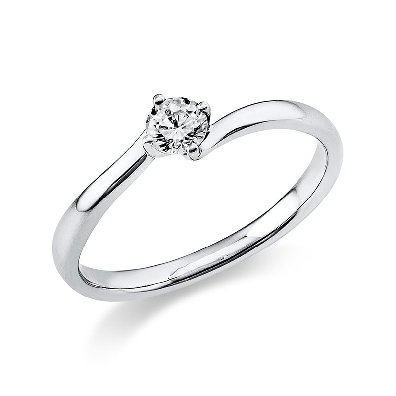 Ring 4er-Krappe 14 kt WG