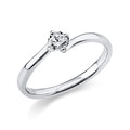 Ring 4er-Krappe 18 kt WG