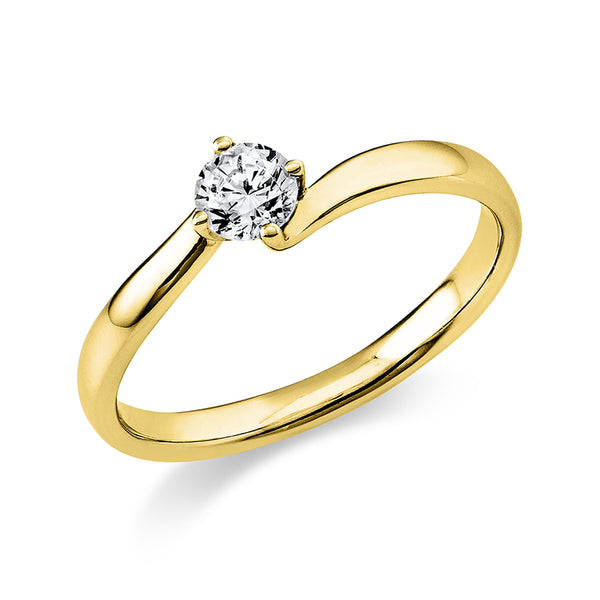 Ring 4er-Krappe 18 kt GG