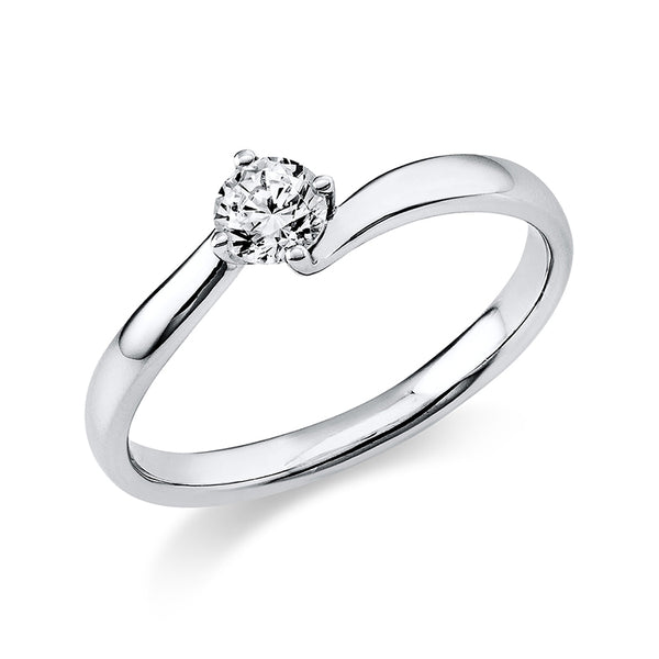 Ring 4er-Krappe 18 kt WG