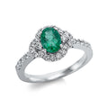 Ring 4er-Krappe 18 kt WG