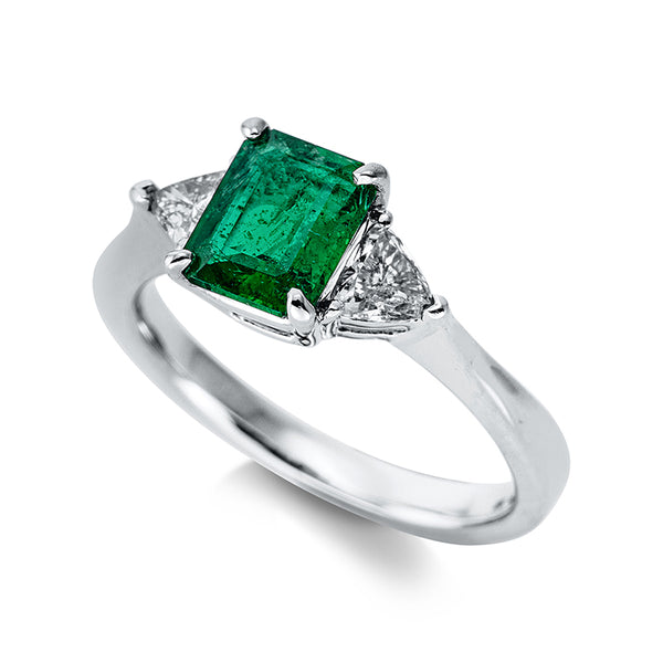 Ring 4er-Krappe 18 kt WG