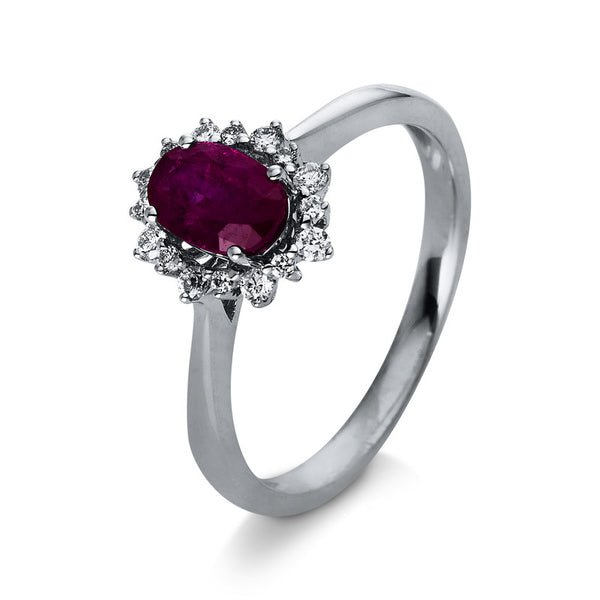 Ring 4er-Krappe 18 kt WG