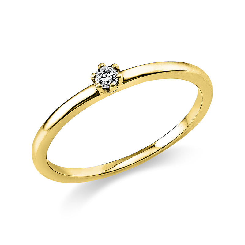 Ring 6er-Krappe 14 kt GG