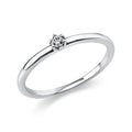 Ring 6er-Krappe 18 kt WG