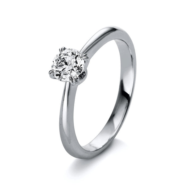 Ring 4er-Krappe 18 kt WG+P950. 21088030