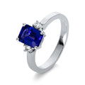 Ring 4er-Krappe 18 kt WG