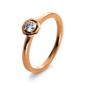 Ring 4er-Krappe 18 kt RG