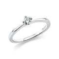 Ring 4er-Krappe 18 kt WG