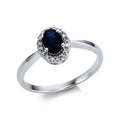 Ring 4er-Krappe 18 kt WG