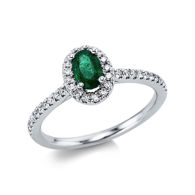 Ring 4er-Krappe 18 kt WG