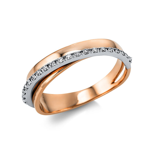 Ring 18 kt WG+RG