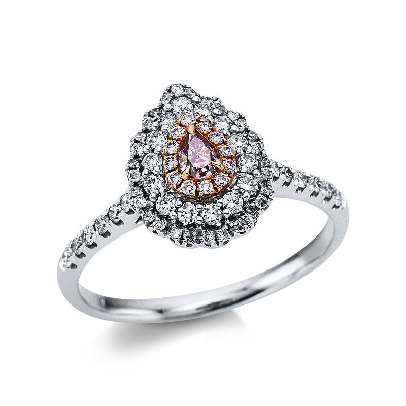 Ring 18 kt WG+RG