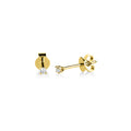 Ohrstecker 4er-Krappe 14 kt GG