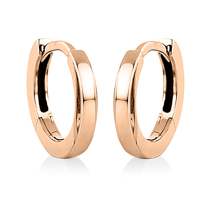Creolen 14 kt RG. poliert