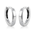 Creolen 18 kt WG. mattiert