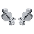 Ohrstecker 4er-Krappe 18 kt WG