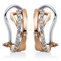 Creolen 14 kt RG+WG