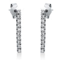 Ohrschmuck Zarge 18 kt WG