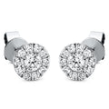 Ohrstecker 18 kt WG
