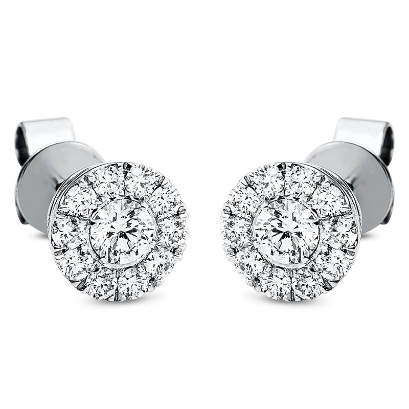 Ohrstecker 18 kt WG