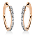 Creolen 18 kt RG+WG