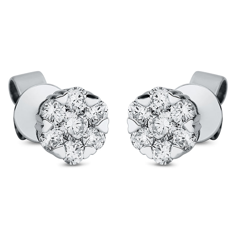 Ohrstecker 18 kt WG