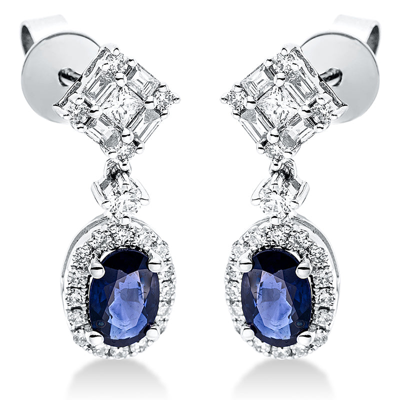 Ohrschmuck 4er-Krappe 18 kt WG