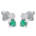 Ohrstecker 18 kt WG