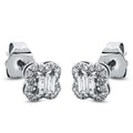 Ohrstecker 18 kt WG